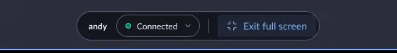 Ken's full screen bar